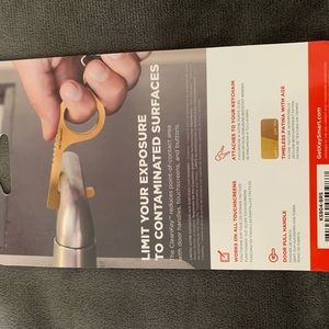 KeySmart Clean Key made with copper alloy